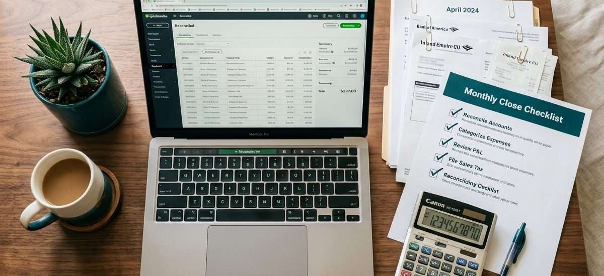 Bookkeeping & QuickBooks #1 - Catalyst CPA Moreno Valley Inland Empire